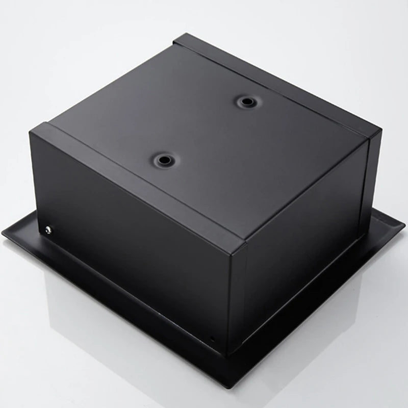 New Recessed Toilet Paper Holder,Stainless Steel Double Roll Paper Box for Bathroom,Wall-Mounted Paper Storage Rack