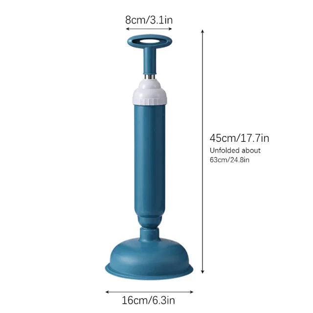 Silicone Toilet Plunger Vacuum Suction Cup High-pressure Pump Anti Blocking Unblocking Pipeline Toilet Plug Bathroom Products