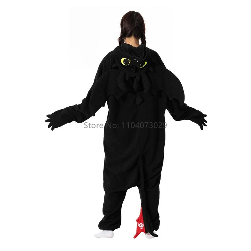 Cartoon Kigurumi Pajamas for adults and kids, comfortable and stylish.