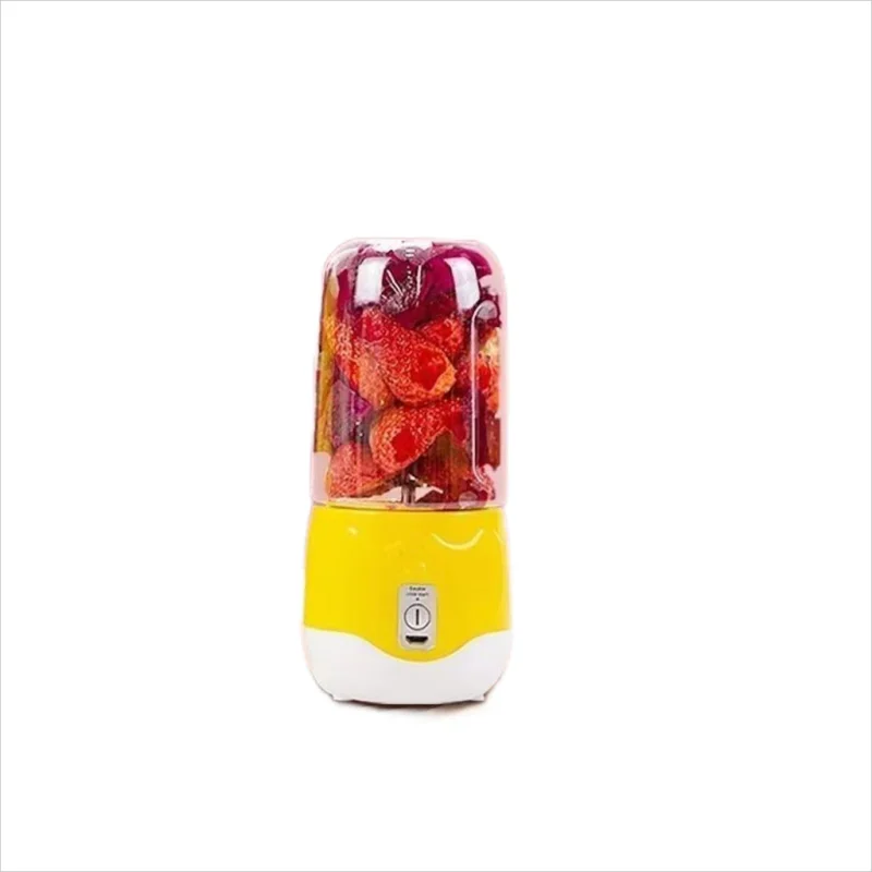 Licuadora portátil recargable por USB, mini exprimidor, licuadora doméstica para jugos, batidos y licuados, extractor de jugos.
