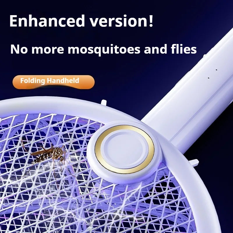 Lampara atrapa insectos, de alta potencia, segura para la familia. emite luz ultravioeta para atraer insectos.