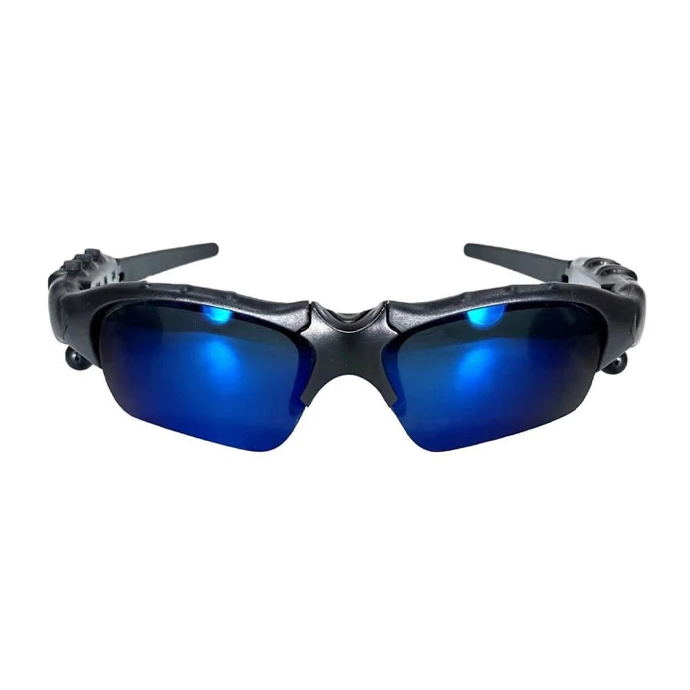 Bluetooth-compatible 5.0 Stereo Earphones Wireless Headset Mic Smart Glasses Sunglasses for Cycling Noise Reduction Headphones