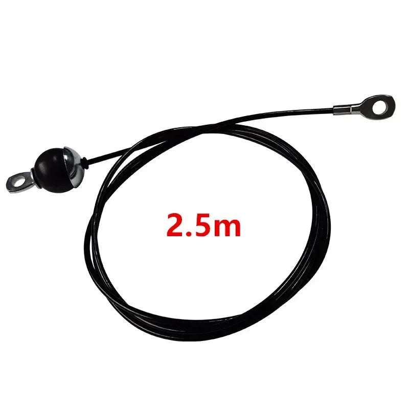 Gym Wire Rope Fitness Cable Pulley Machine System Heavy Duty Steel Wirerope for Home Gym Pull Down LAT Lift Pulley Bodybuilding