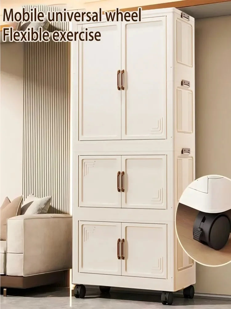 Multi-specification Large Capacity Wardrobe Foldable Easy Install Clothes Storage Cabinet  Organizer for Home
