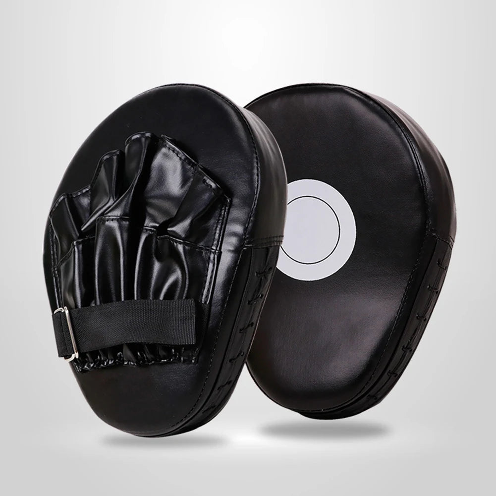 1PC PU Leather Boxing Focus Pad Kickboxing Punch Mitts Training Paws Pads Boxing Equipment for Kicking Boxing Shield Training