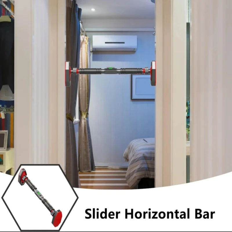 Barra horizontal multifunción para puerta de acero ajustable, equipo de entrenamiento de dominadas, equipo de fitness para gimnasio en casa.