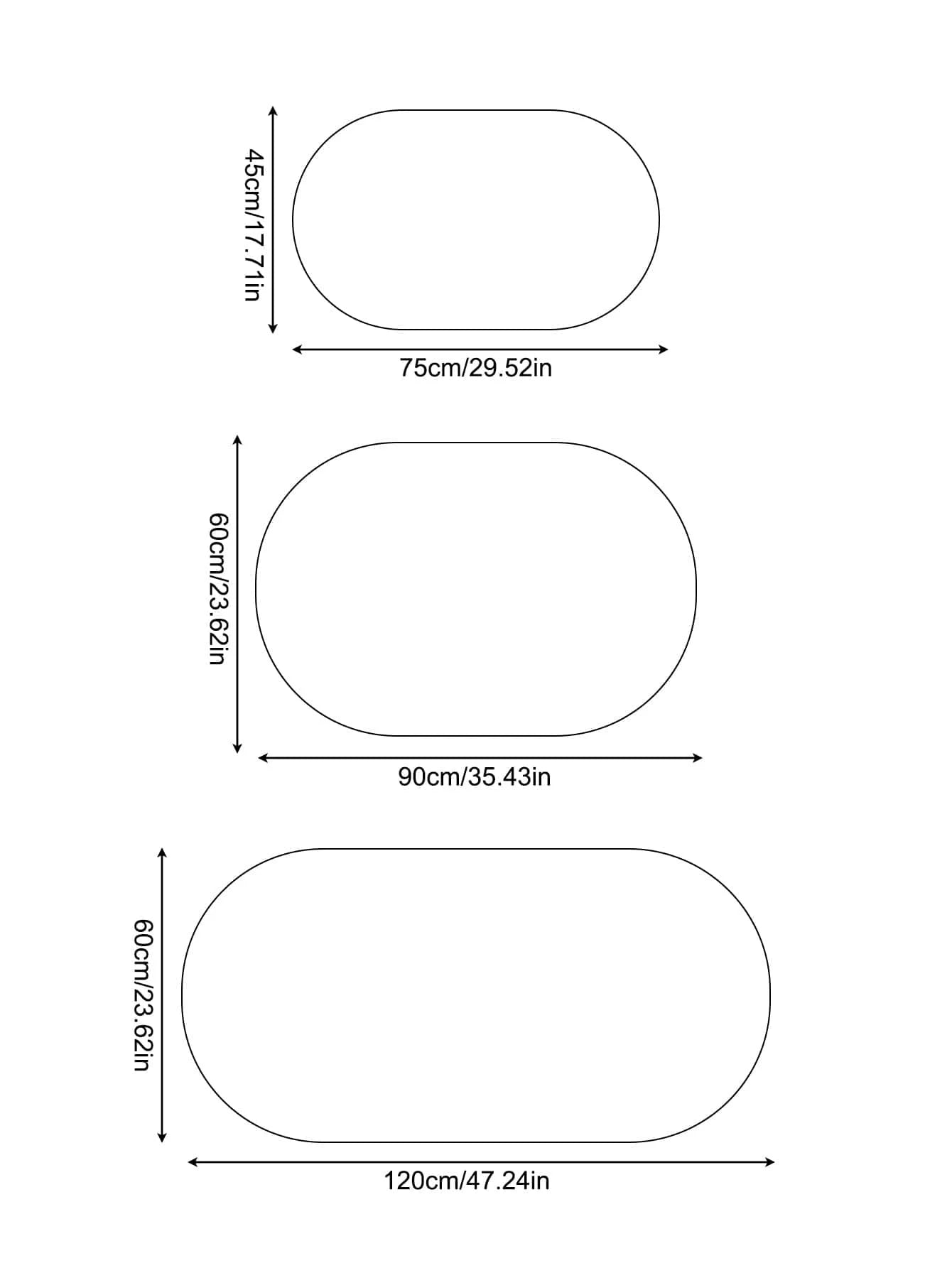 Imitation Sheep Black Oval Carpet Cloakroom Household Bedfront Cushion Long Hair Living Room Carpet