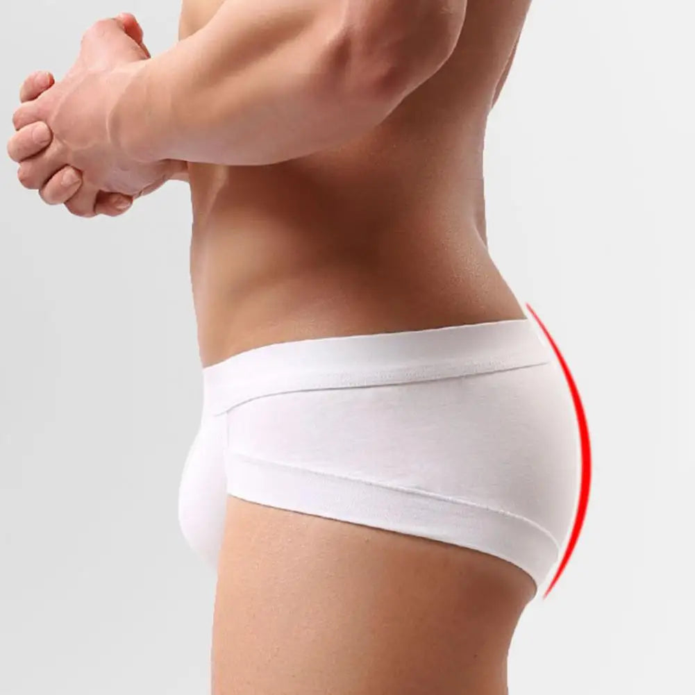 Men's tight-fitting boxer briefs for sports and gym.