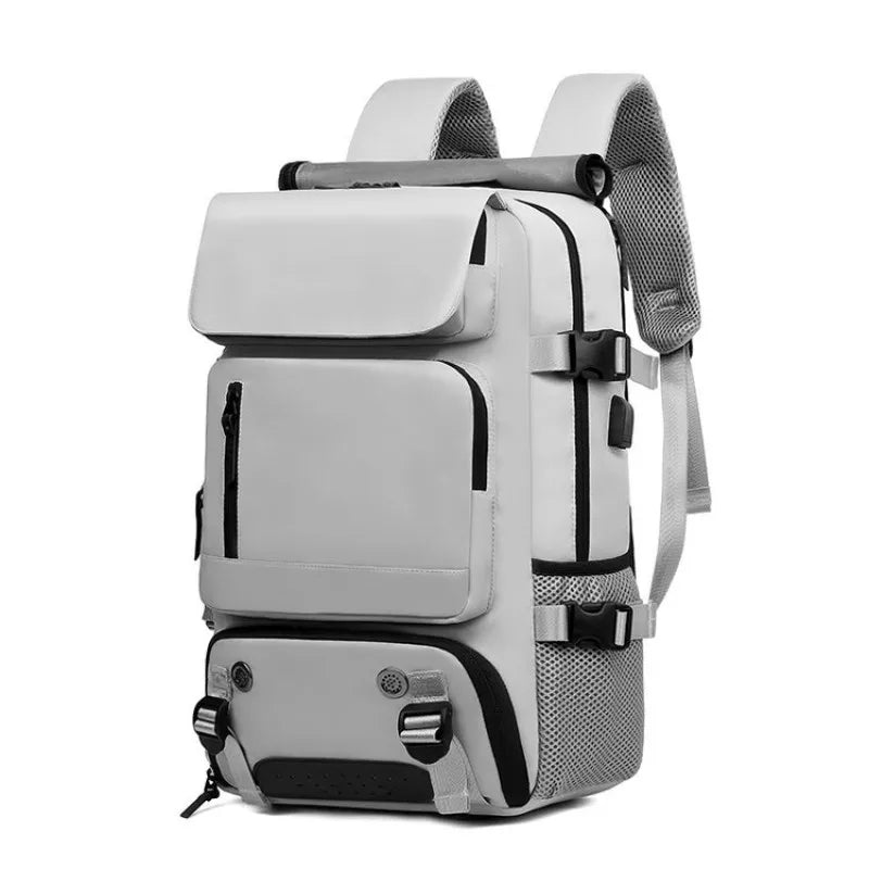 Handheld multifunctional backpack, short distance travel bag, large capacity independent shoe cabinet backpack, computer bag
