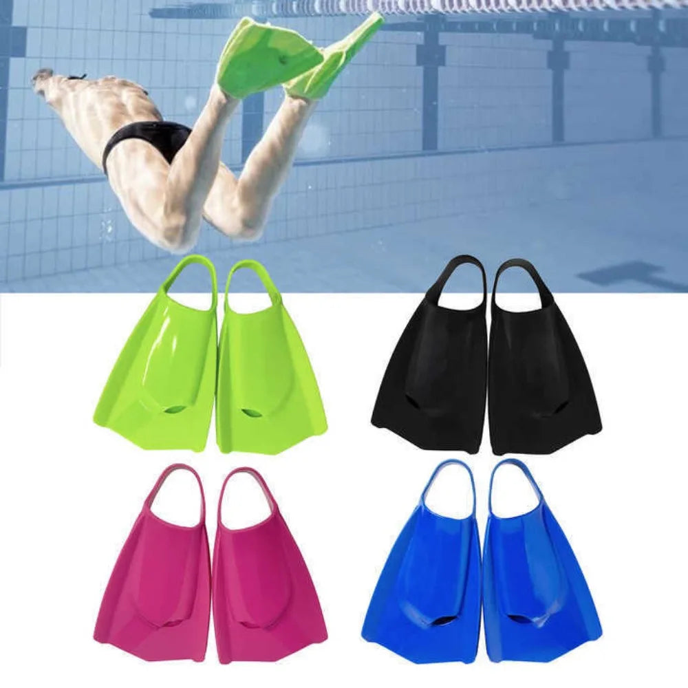 Professional Silicone Fins Swimming Fins Free Diving Fins Swim Shoes Diving Training Frog Shoes Snorkeling Equipment