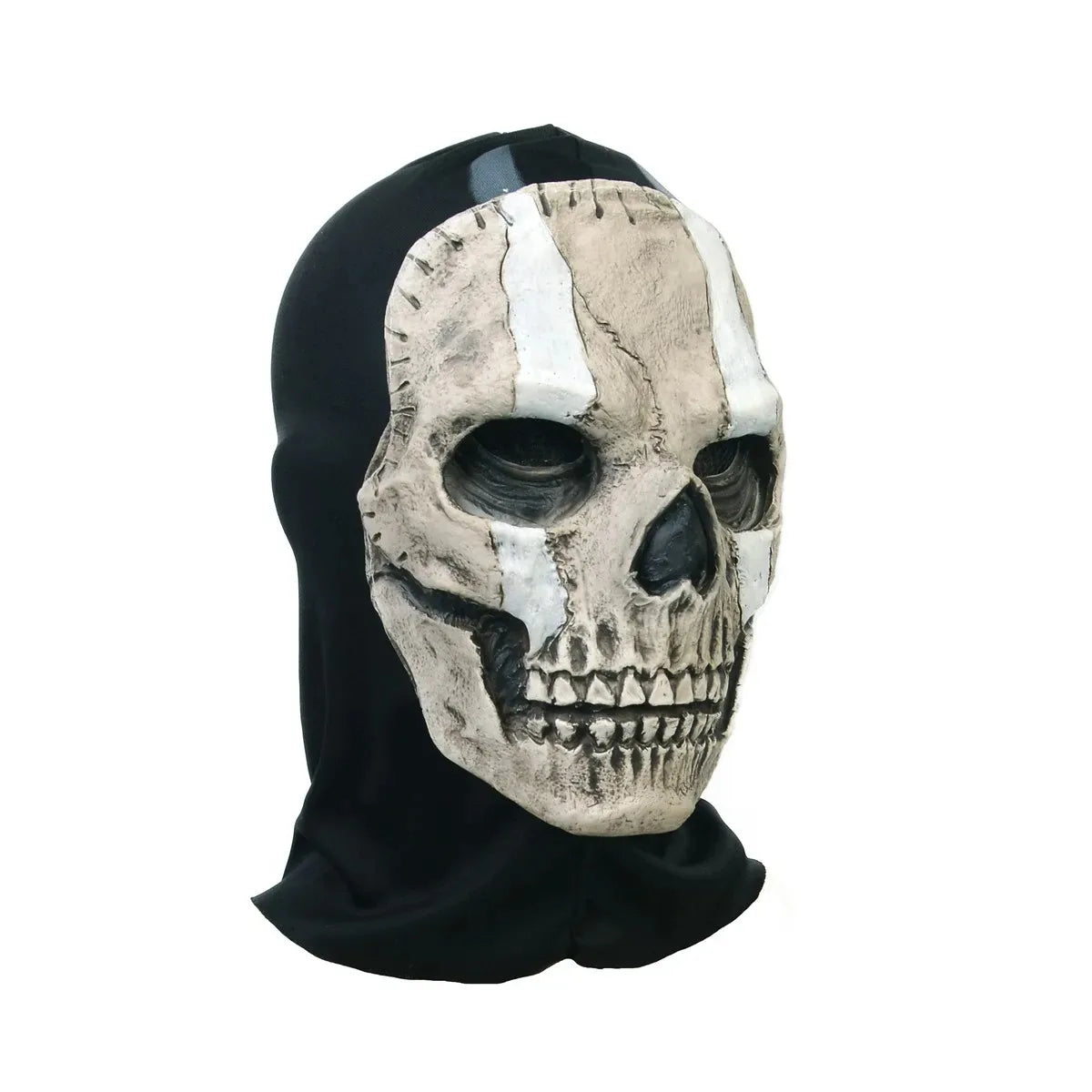 Unisex Halloween Horror Ghost Skull Mask Call of Duty MW2 Latex Headgear Helmet Cosplay Perform Party Masquerade Prop Cosplay