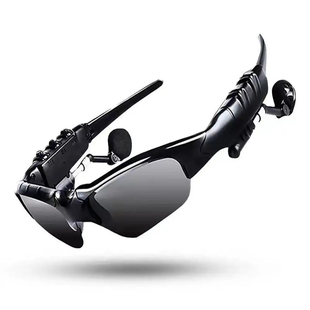 Bluetooth-compatible 5.0 Stereo Earphones Wireless Headset Mic Smart Glasses Sunglasses for Cycling Noise Reduction Headphones