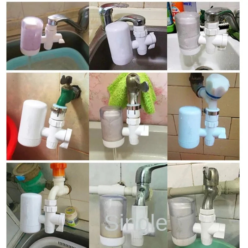 Filtro dosificador de cloro o Yodo, para desinfectar alimentos