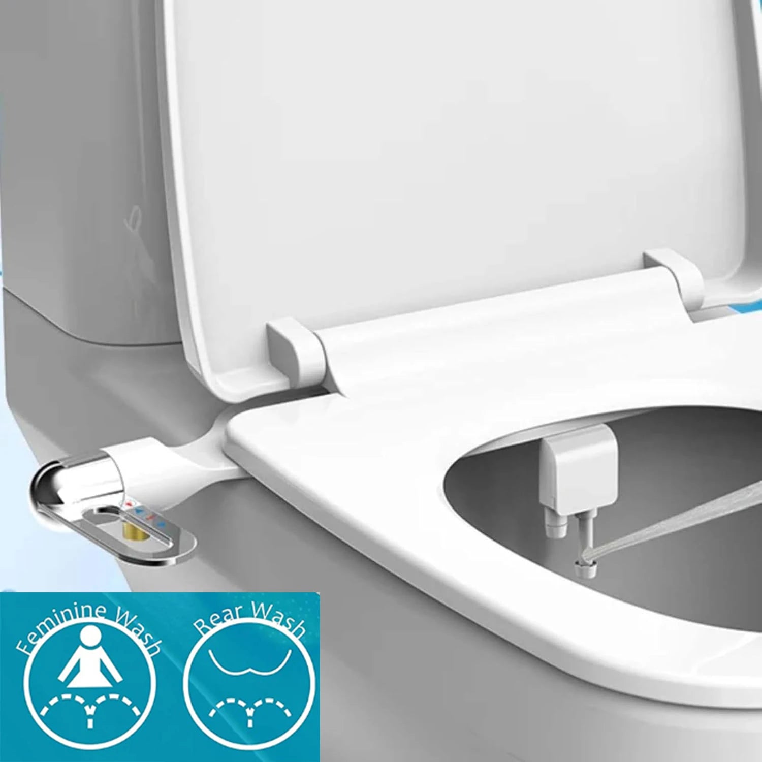 New Ultra-Slim Bidet Toilet Adjustable