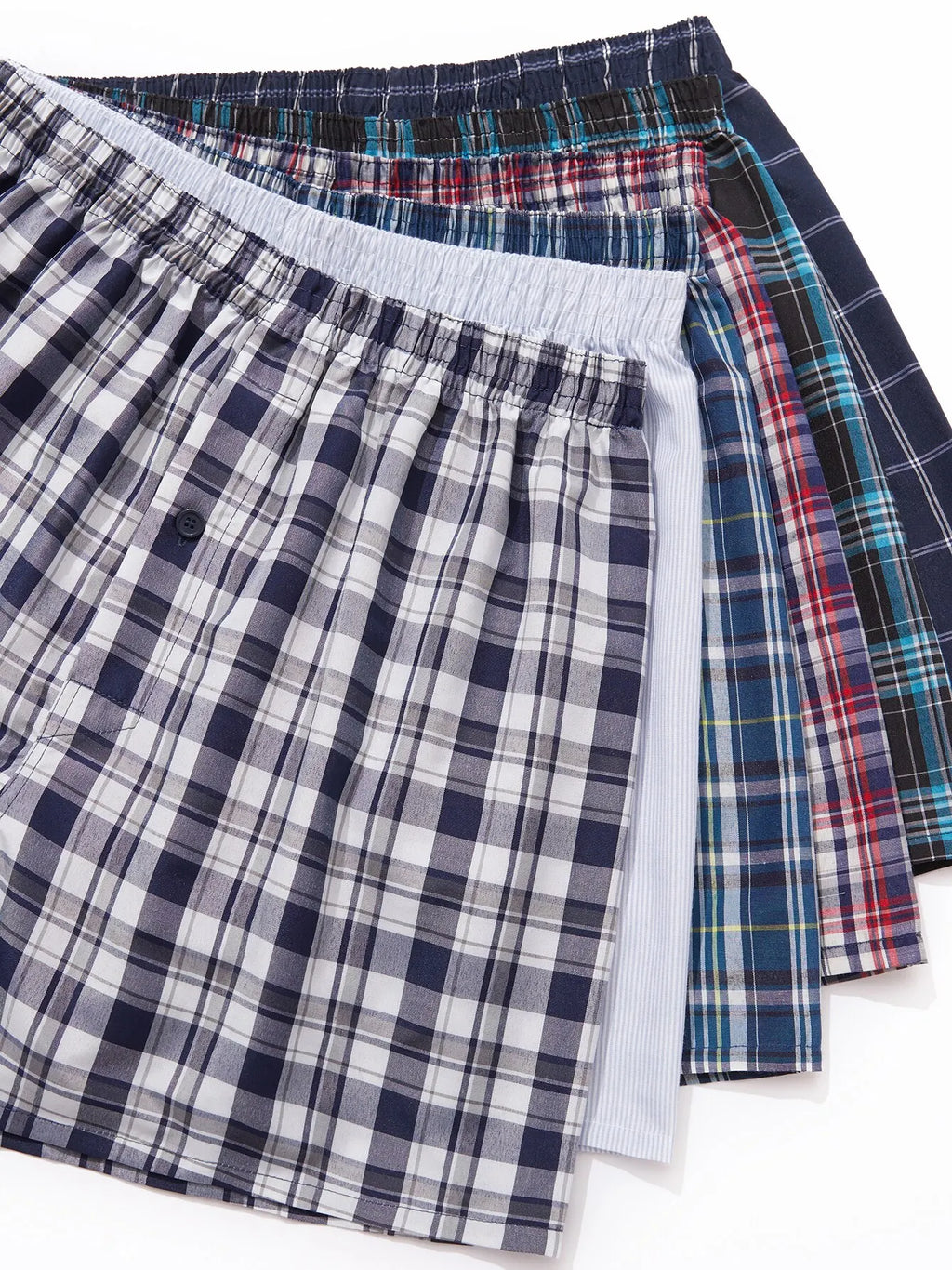 6 calzoncillos tipo bóxer informales para hombre.