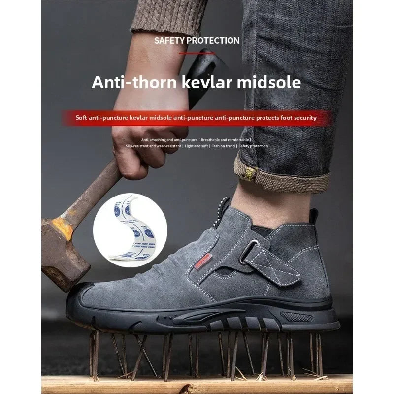 Wear-resistant Shoes Steel Toe