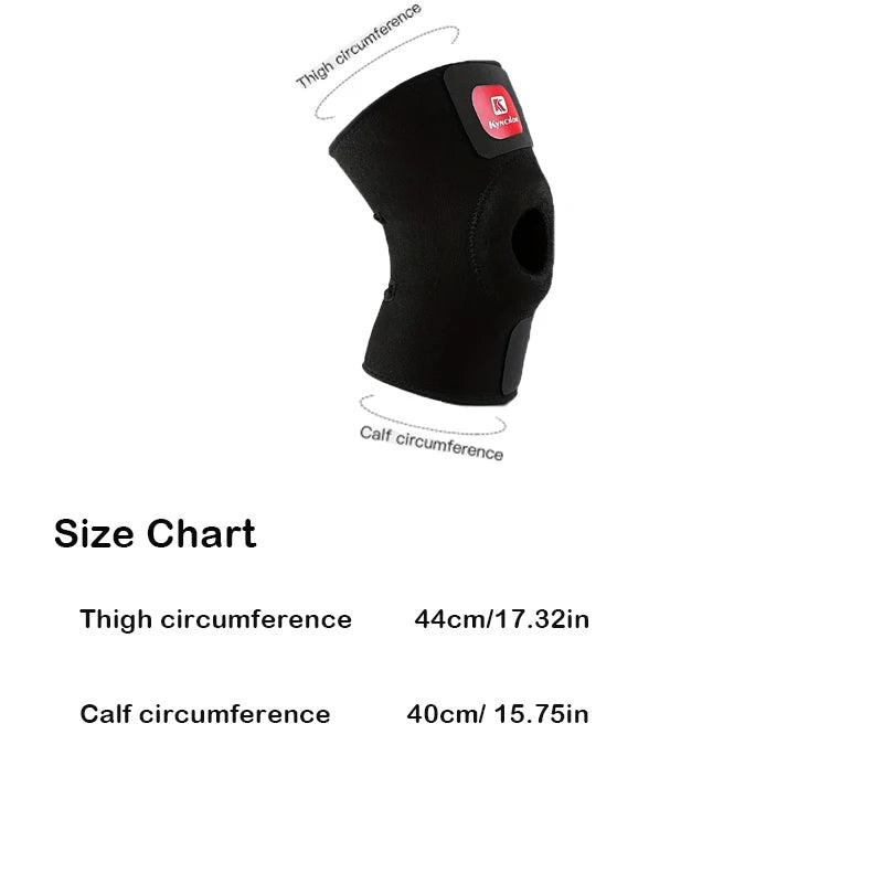 Knee Brace with Side Stabilizers Relieve Meniscus Tear,Joint Pain,Sports Injuries,Breathable Adjustable, Running Workout Sports
