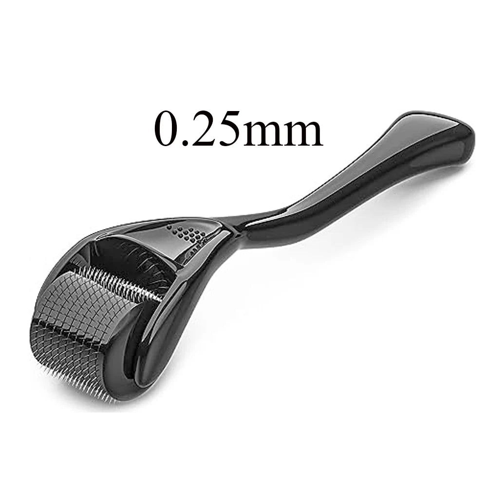 Derma Stamp Razor Microneedle Roller for Bread Grow Women Man Scalp Body Face Hair 540 Microneedles Roller 0.2/0.25/0.3mm Roller