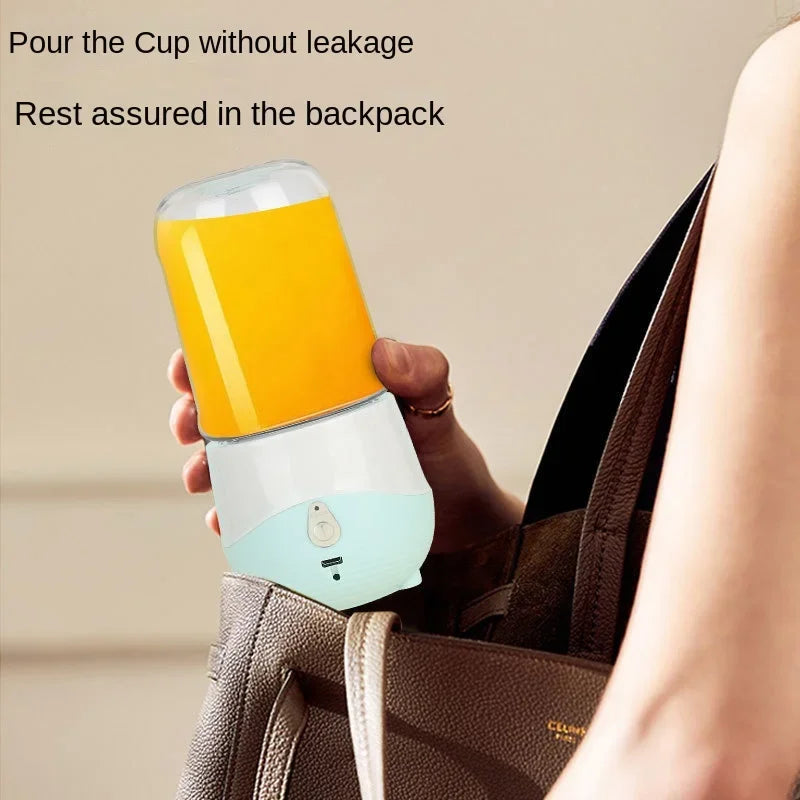 Licuadora portátil recargable por USB, mini exprimidor, licuadora doméstica para jugos, batidos y licuados, extractor de jugos.