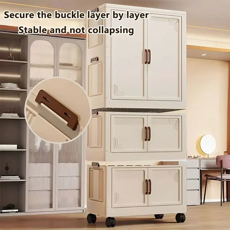 Multi-specification Large Capacity Wardrobe Foldable Easy Install Clothes Storage Cabinet  Organizer for Home