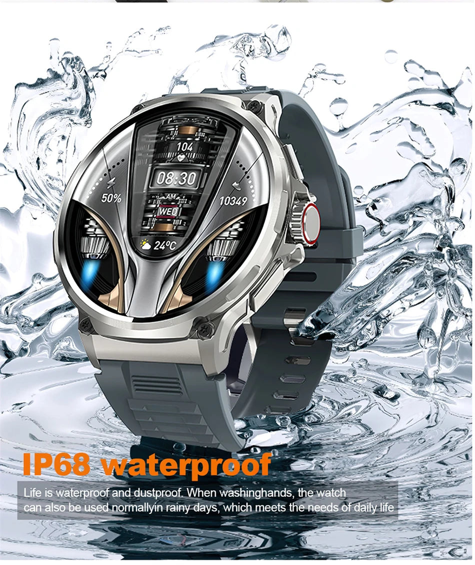 Reloj inteligente Huawei Xiaomi Para hombre, con GPS, pantalla AMOLED Ultra HD de 1,85 pulgadas, batería de 710 mAh, llamadas y Bluetooth, novedad de 2024