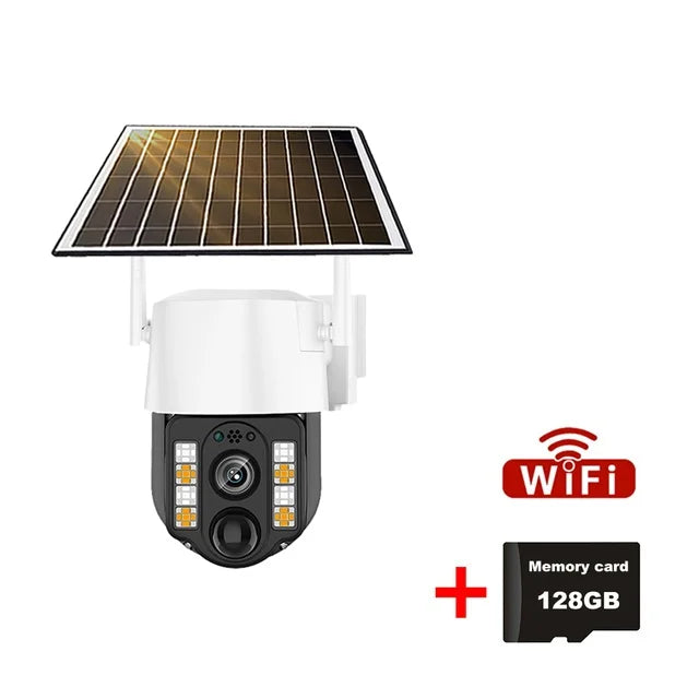 Camara de Seguridad HD con panel solar de carga incluido. Compatible con 4G y WIFI