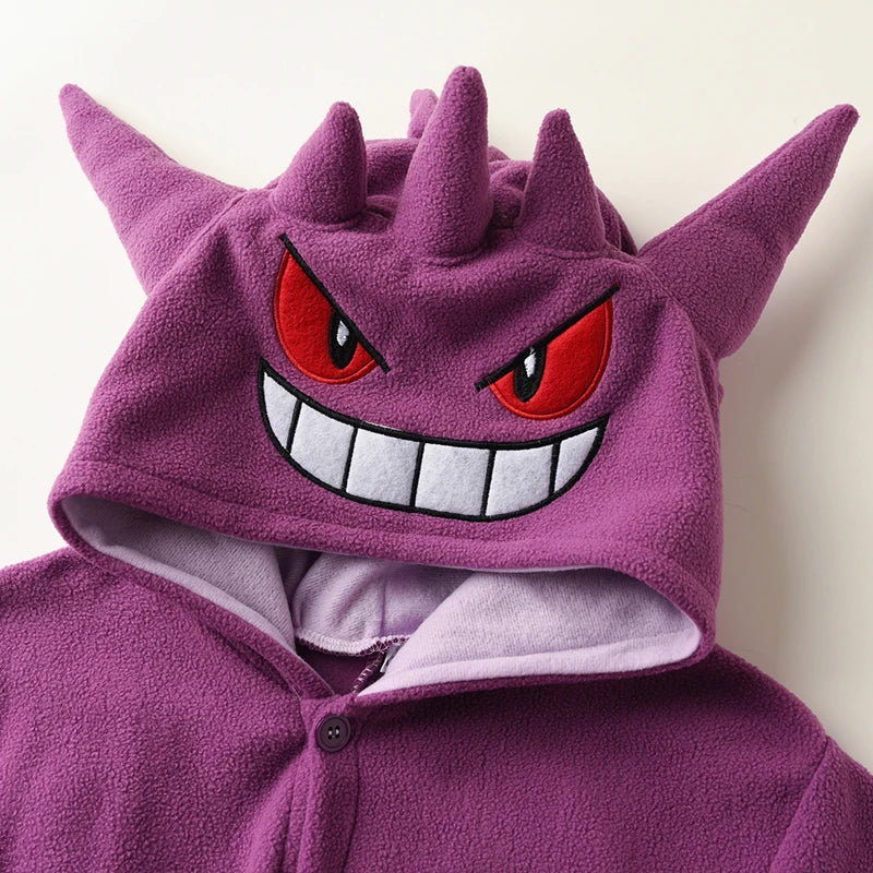 Pijama Kigurumi de dibujos animados para adultos y niños, cómodo y elegante.