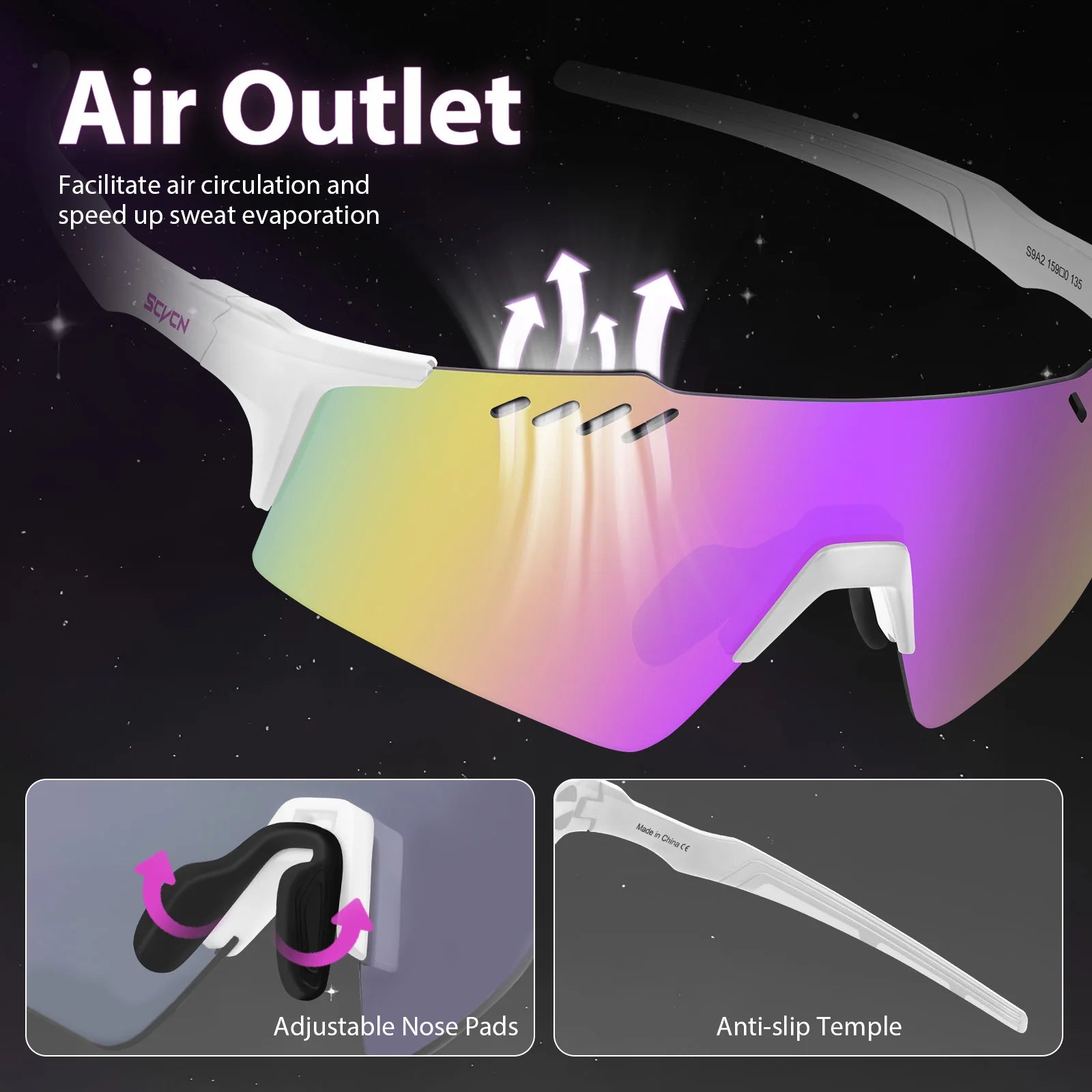 Sports  Cycling Sunglasses UV400 MTB