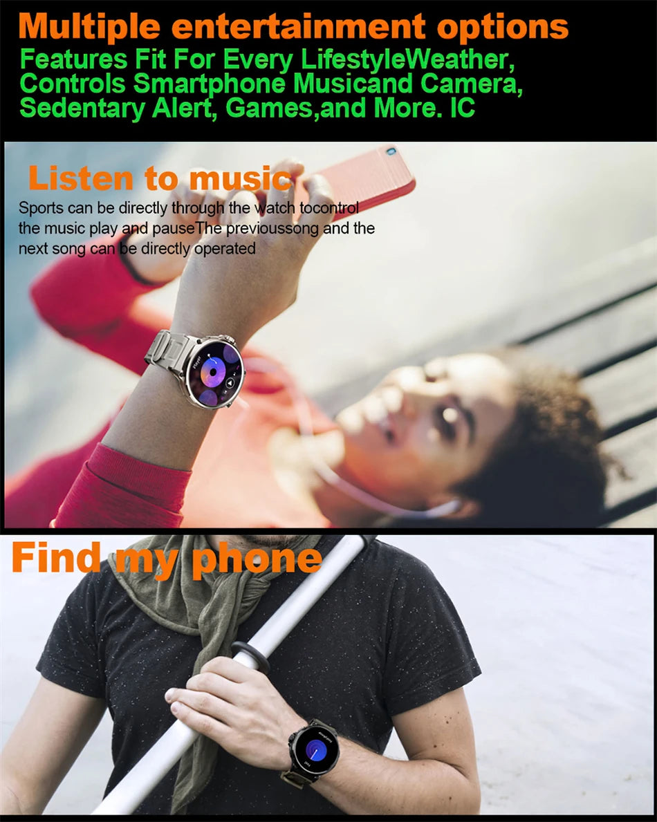 Reloj inteligente Huawei Xiaomi Para hombre, con GPS, pantalla AMOLED Ultra HD de 1,85 pulgadas, batería de 710 mAh, llamadas y Bluetooth, novedad de 2024
