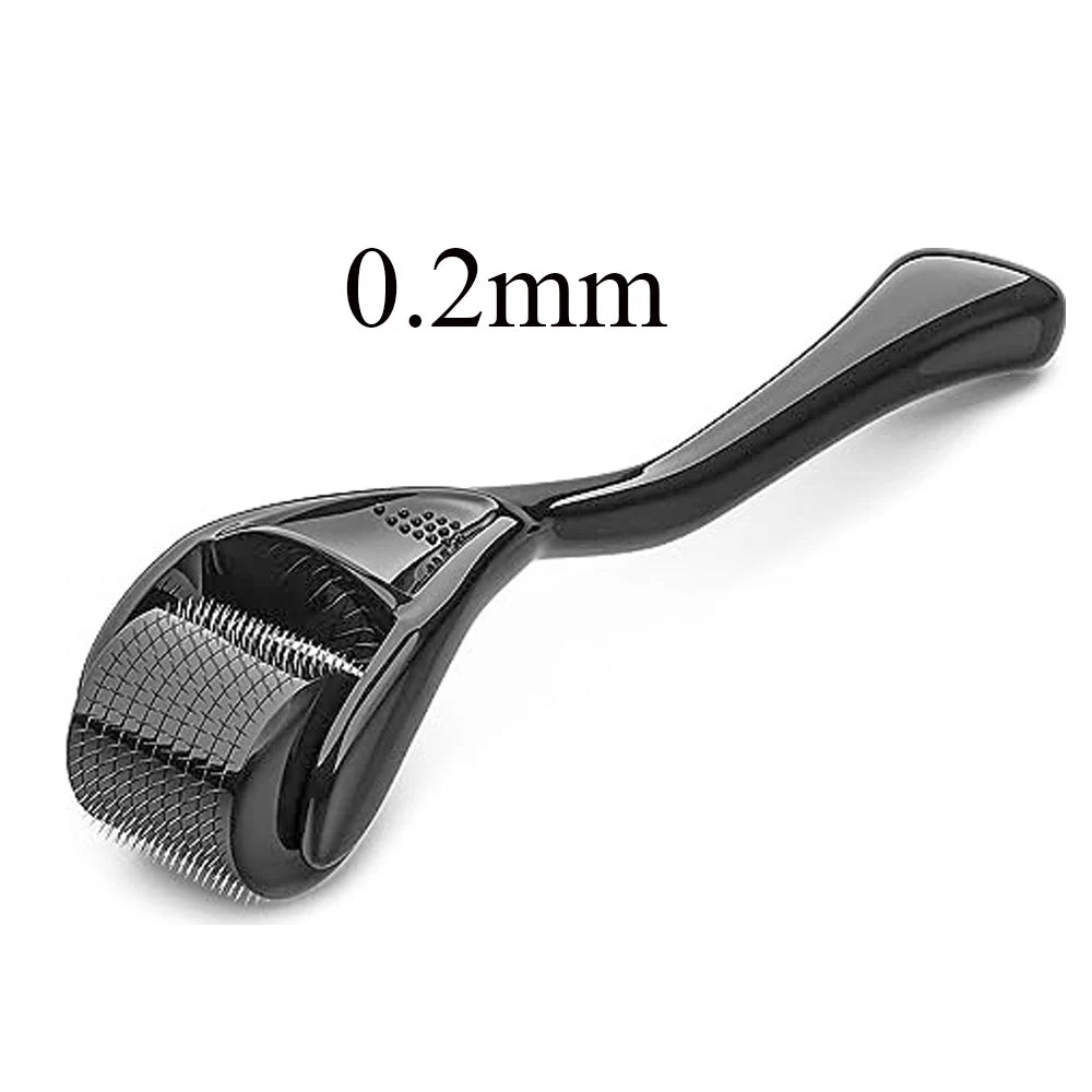 Derma Stamp Razor Microneedle Roller for Bread Grow Women Man Scalp Body Face Hair 540 Microneedles Roller 0.2/0.25/0.3mm Roller
