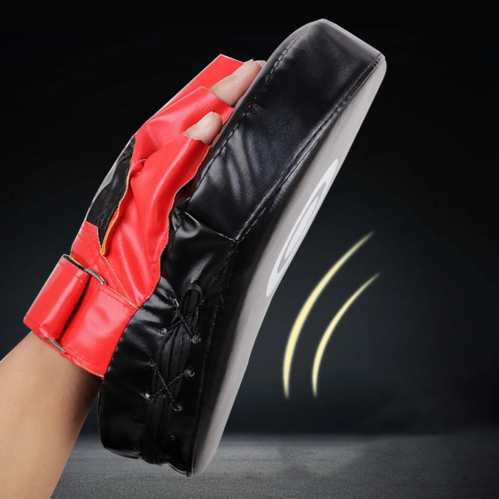 1PC PU Leather Boxing Focus Pad Kickboxing Punch Mitts Training Paws Pads Boxing Equipment for Kicking Boxing Shield Training