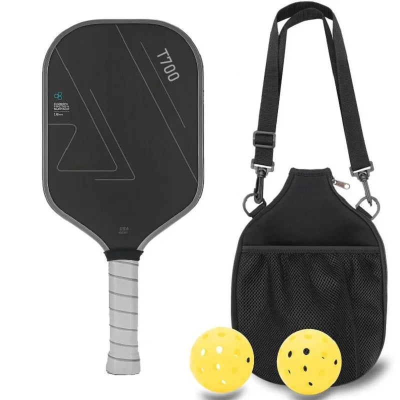 Pickleball Paddle T700 Raw Carbon Fiber