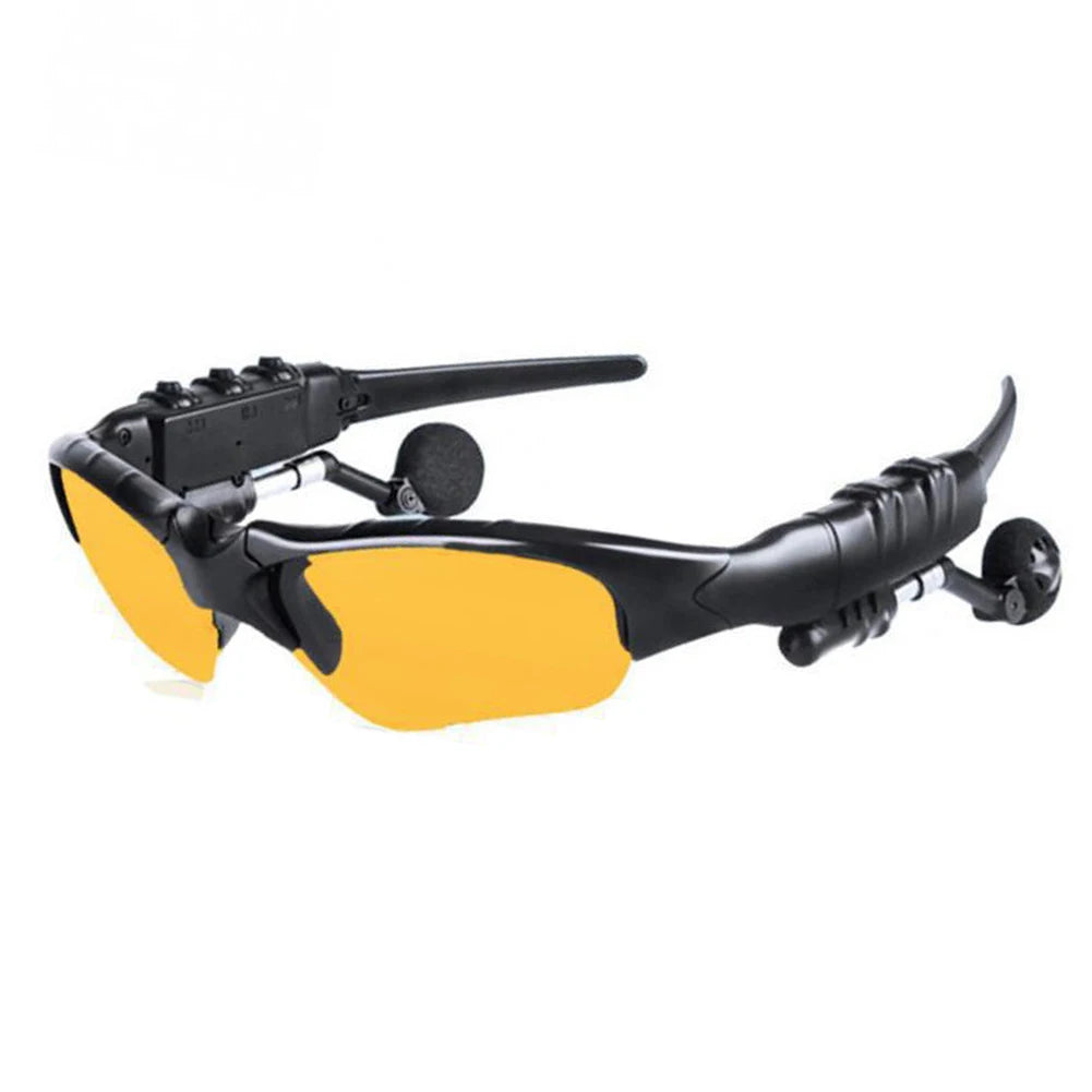 Bluetooth-compatible 5.0 Stereo Earphones Wireless Headset Mic Smart Glasses Sunglasses for Cycling Noise Reduction Headphones