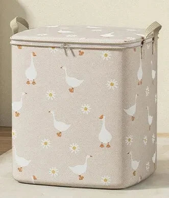 Bolsa organizadora de almacenamiento para artículos de primera necesidad, plegable, impermeable y de alta capacidad.