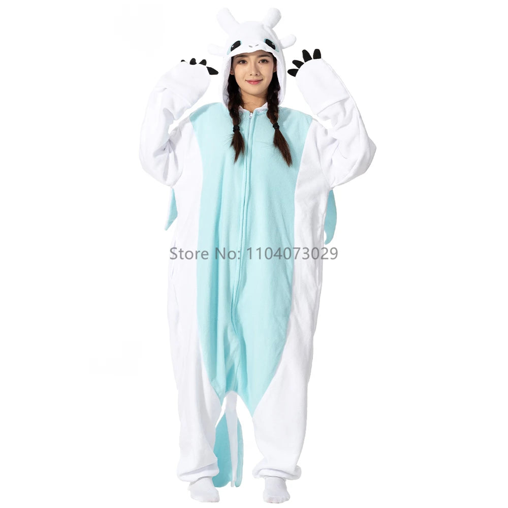Cartoon Kigurumi Pajamas for adults and kids, comfortable and stylish.
