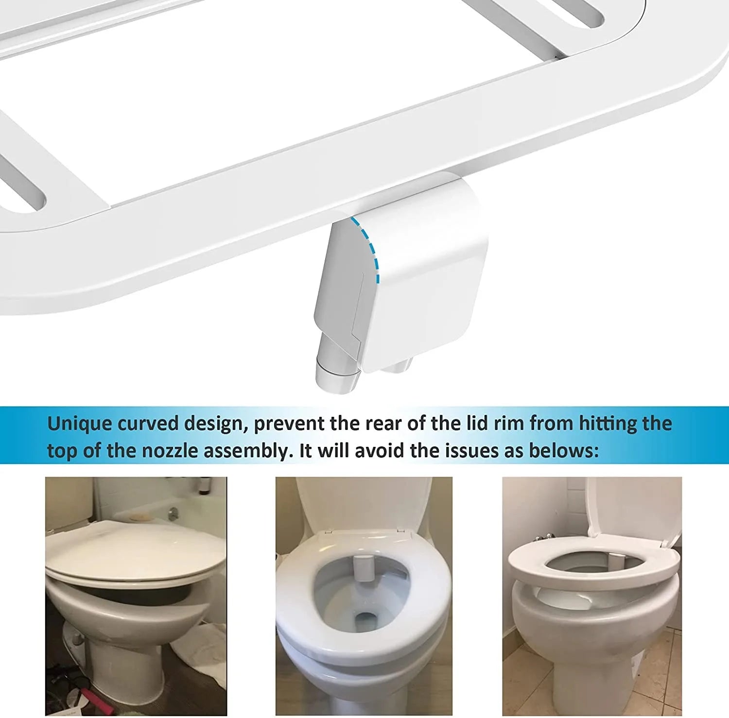 New Ultra-Slim Bidet Toilet Adjustable