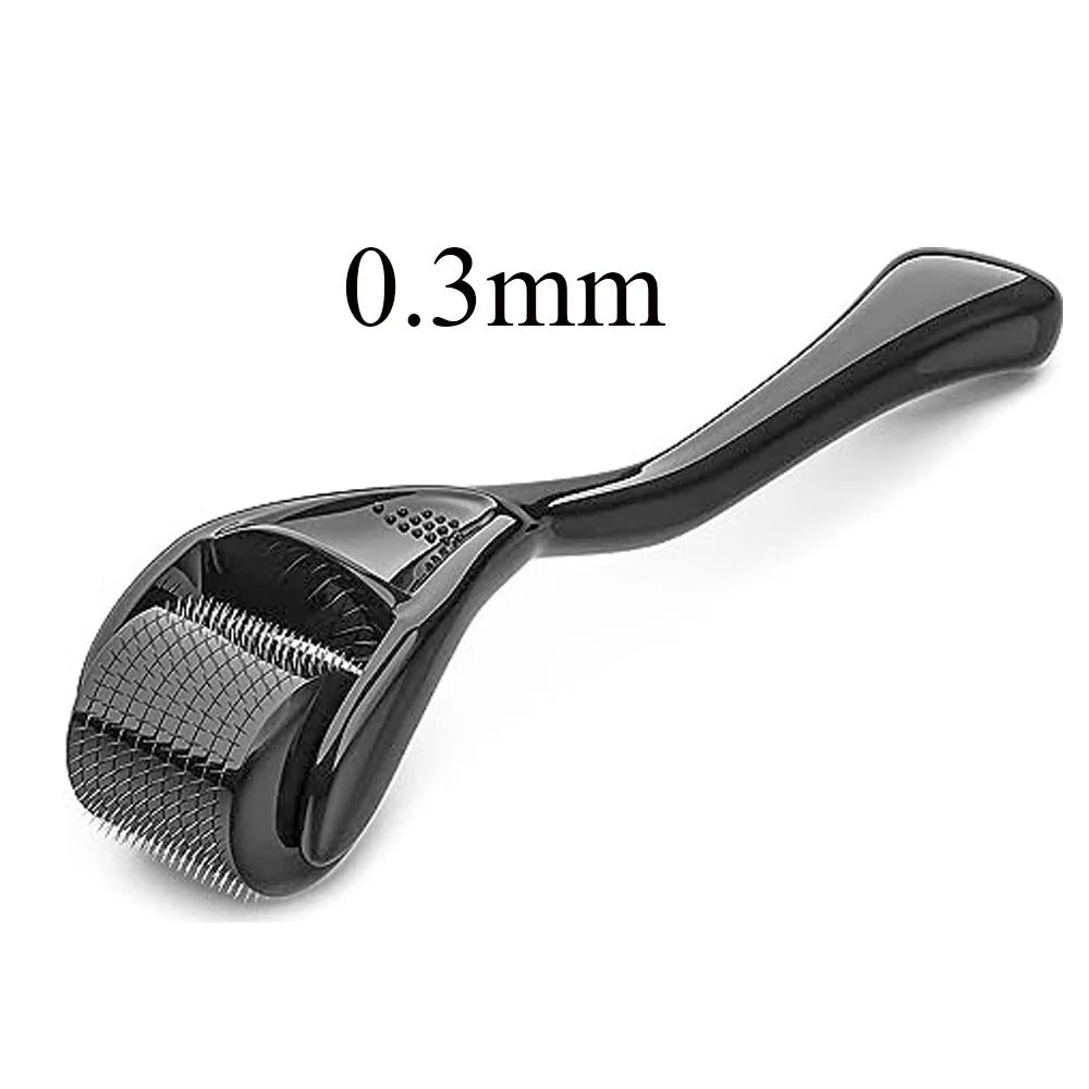 Derma Stamp Razor Microneedle Roller for Bread Grow Women Man Scalp Body Face Hair 540 Microneedles Roller 0.2/0.25/0.3mm Roller