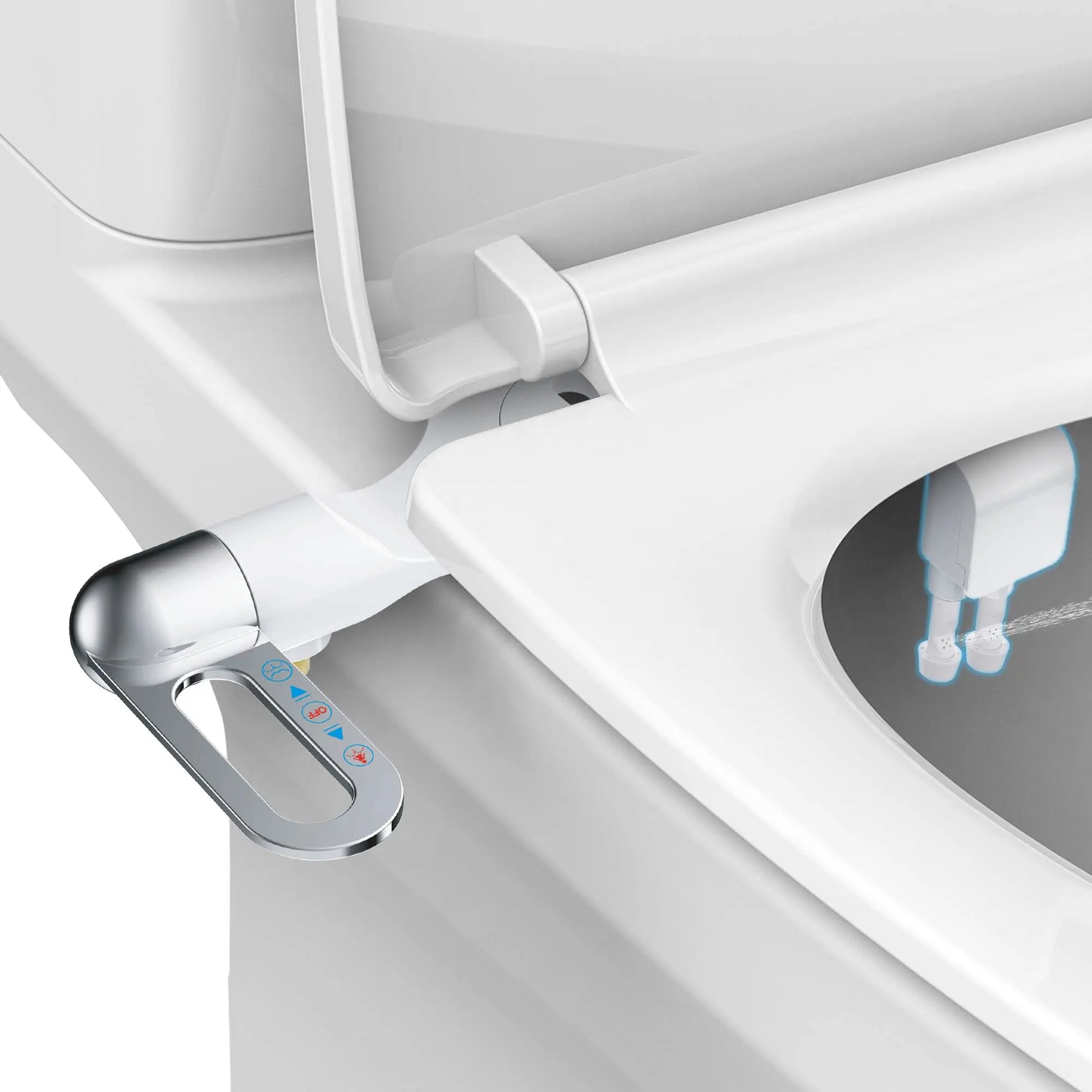 New Ultra-Slim Bidet Toilet Adjustable
