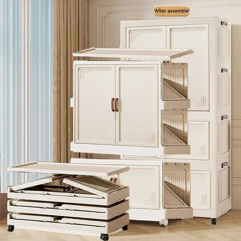 Multi-specification Large Capacity Wardrobe Foldable Easy Install Clothes Storage Cabinet  Organizer for Home
