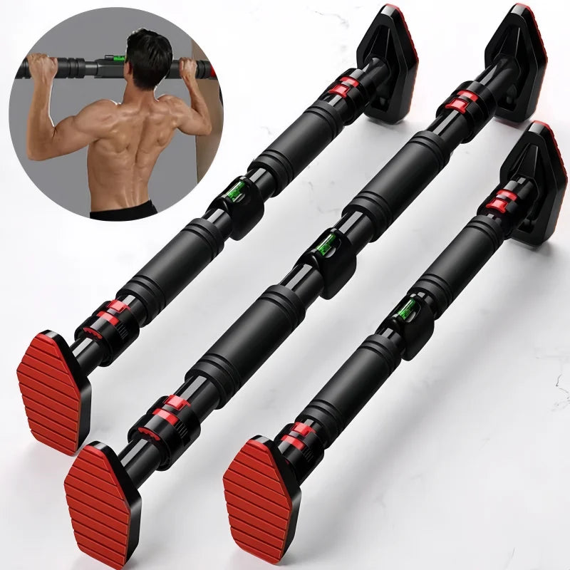 Barra horizontal multifunción para puerta de acero ajustable, equipo de entrenamiento de dominadas, equipo de fitness para gimnasio en casa.