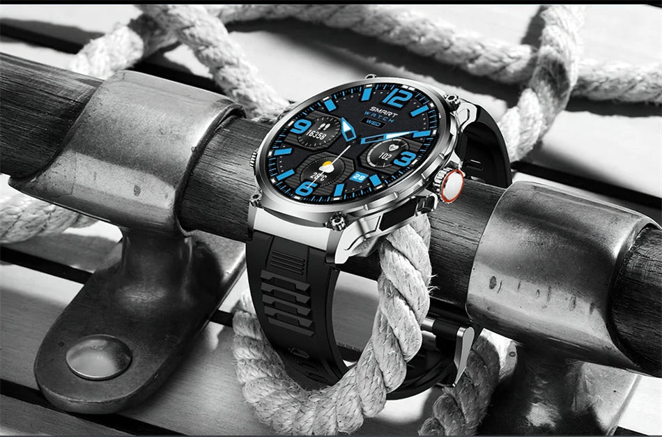 Reloj inteligente Huawei Xiaomi Para hombre, con GPS, pantalla AMOLED Ultra HD de 1,85 pulgadas, batería de 710 mAh, llamadas y Bluetooth, novedad de 2024