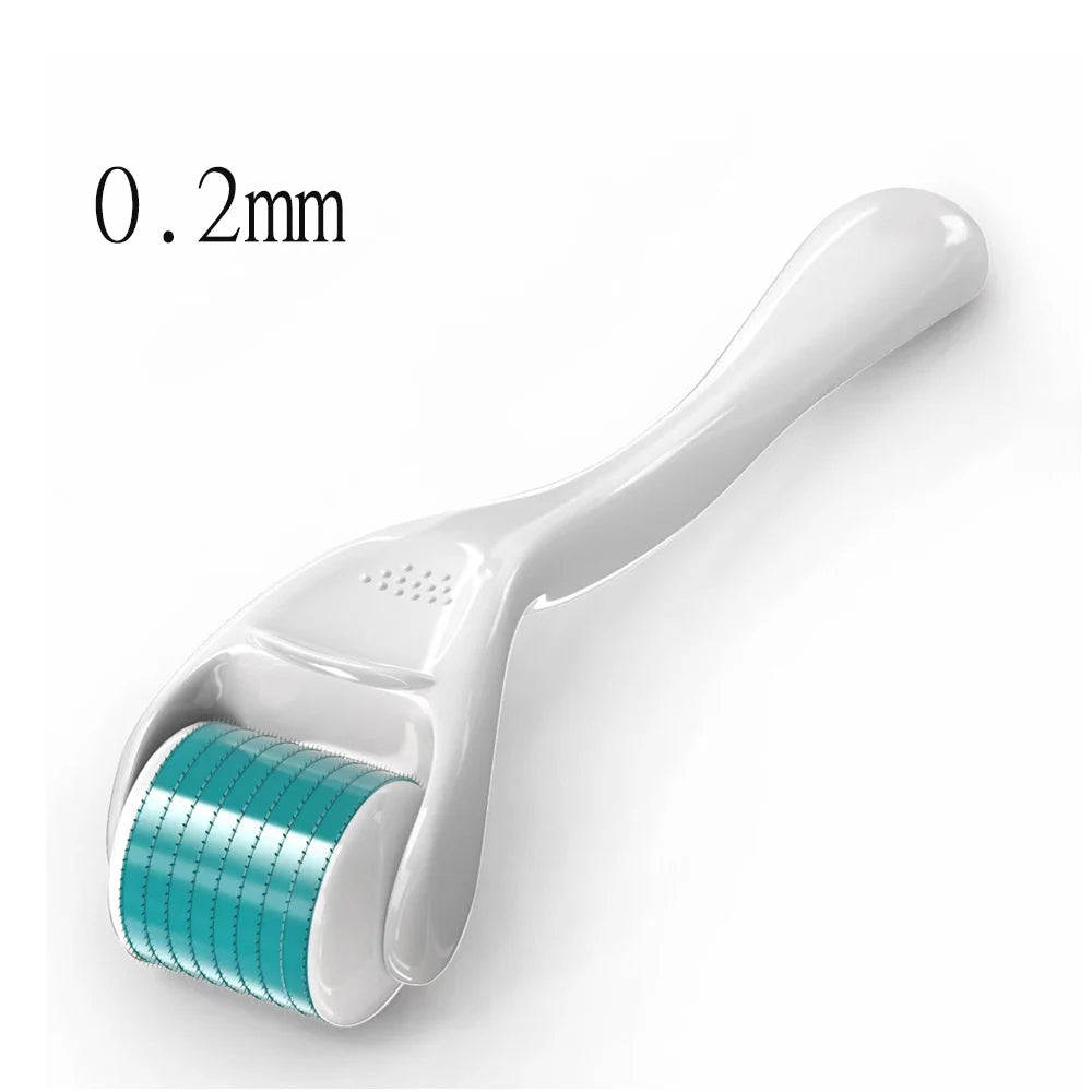 Derma Stamp Razor Microneedle Roller for Bread Grow Women Man Scalp Body Face Hair 540 Microneedles Roller 0.2/0.25/0.3mm Roller