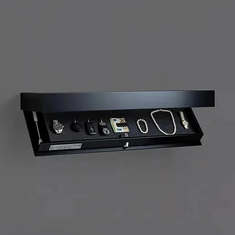 Magicflaps Designer Shelf With Compartment Modern Minimalist Wall Mounted Cabinet Storage Rack Hidden Concealed Floating Shelf