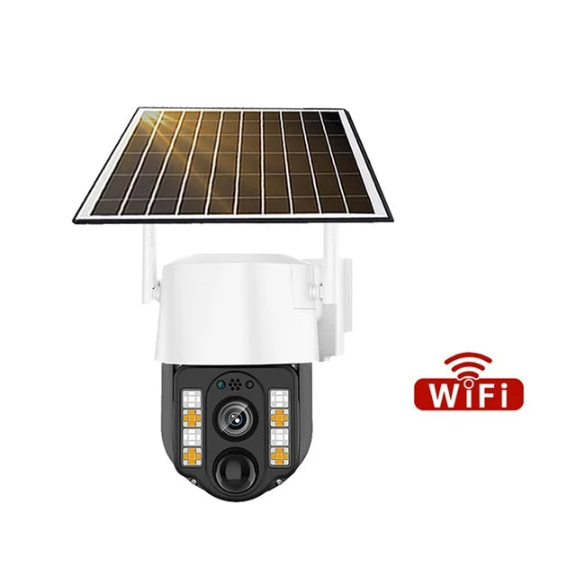 Camara de Seguridad HD con panel solar de carga incluido. Compatible con 4G y WIFI