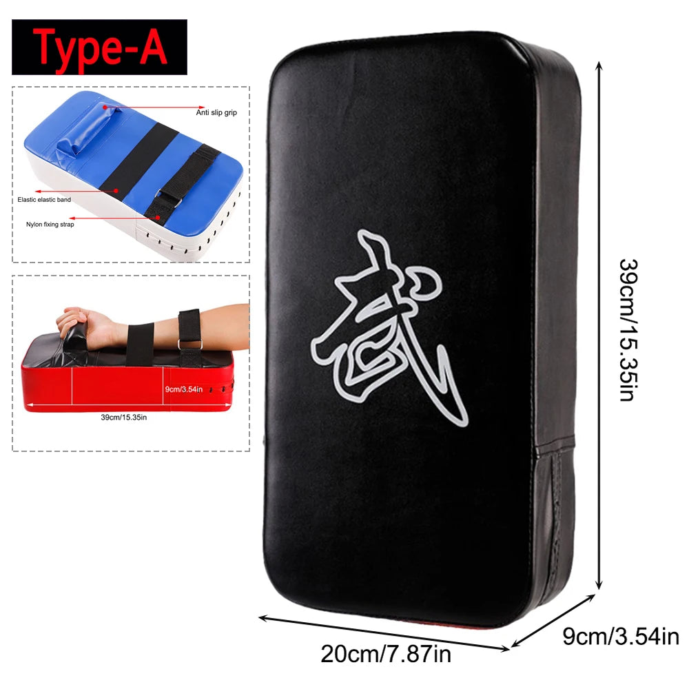 1PC PU Leather Boxing Focus Pad Kickboxing Punch Mitts Training Paws Pads Boxing Equipment for Kicking Boxing Shield Training
