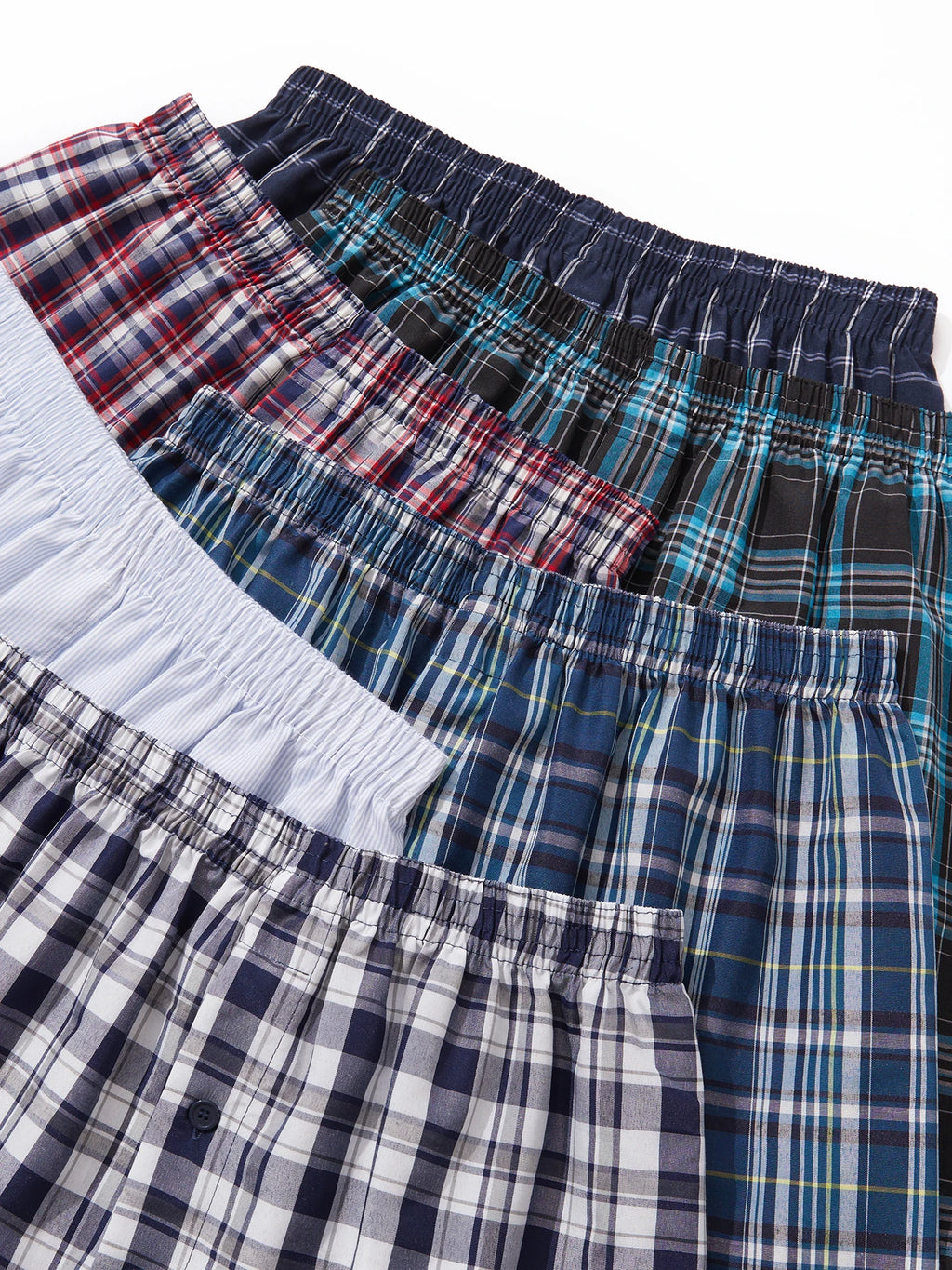 6 calzoncillos tipo bóxer informales para hombre.