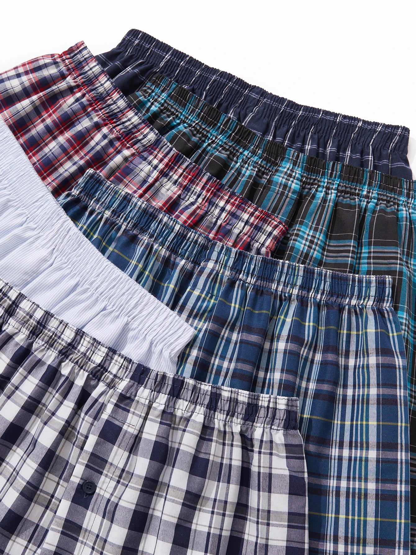 6 calzoncillos tipo bóxer informales para hombre.
