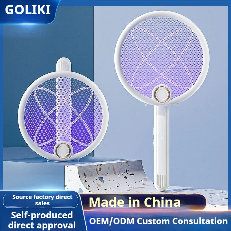Lampara atrapa insectos, de alta potencia, segura para la familia. emite luz ultravioeta para atraer insectos.