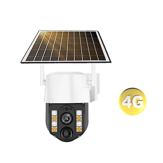 Camara de Seguridad HD con panel solar de carga incluido. Compatible con 4G y WIFI