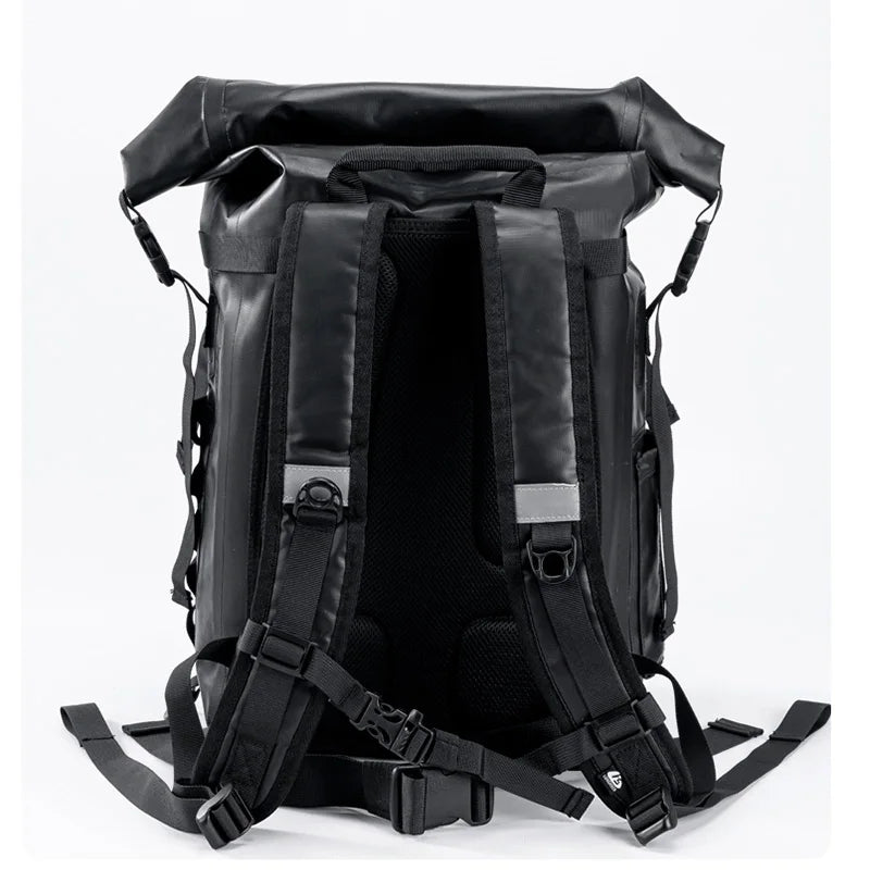 Mochila para exteriores con aletas largas Equipo Natación Río Rastreo Deriva Seco Húmedo Bolsa de separación Mochila de snorkel